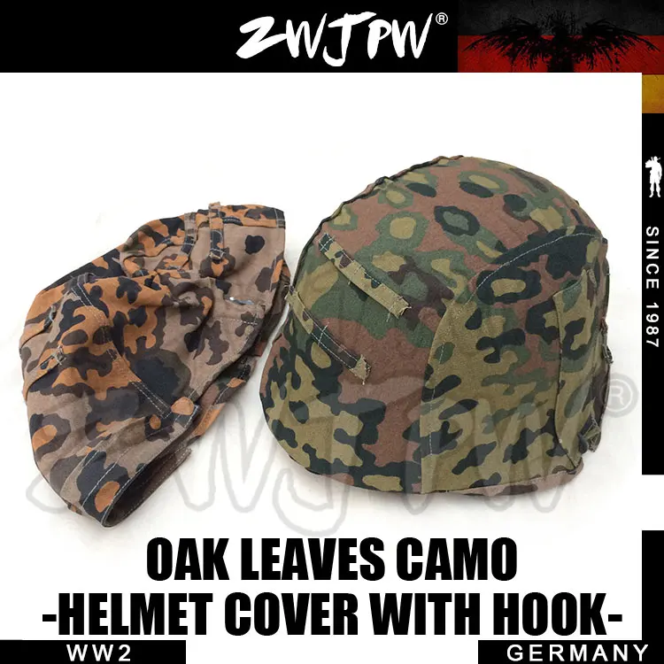Чехол для шлема армейский с листьями дуба крючком 505120|helmet cover|cover helmetarmy helmet |