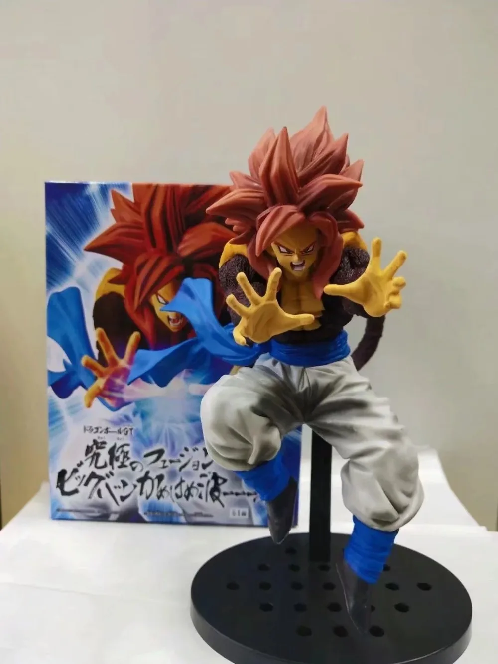 Dragon Ball Z Gogeta Super Saiyan 4 ПВХ Фигурки Dragon Ball Супер из аниме Goku Vegeta Fusion фигурка DBZ игрушка kamehameha