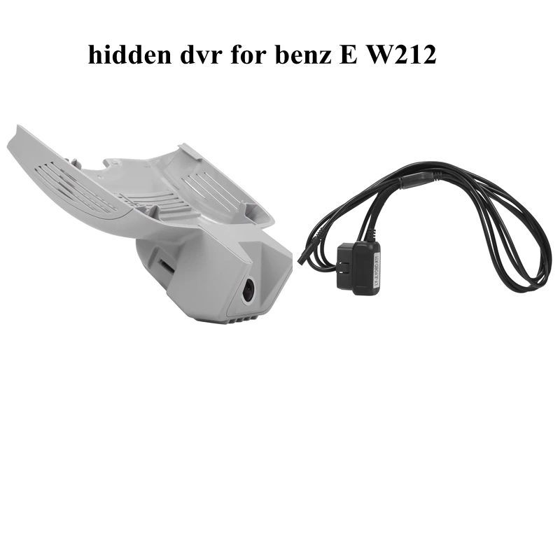 

PLUSOBD Dash Camera Wifi Car DVR For Benz E W212 2008-12 Middle Spec HD 1080P OBD2+Aluminium Alloy Shell Sony Sensor G-sensor