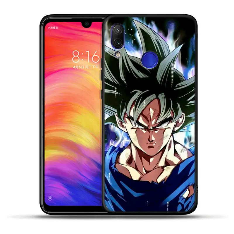 Силиконовый чехол для Xiao mi Red mi Note 7 6 Pro 6A 5A Prime mi A1 5X A2 Lite 6X4X5 Plus Pocophone F1 чехол Dragon Ball Z Goku