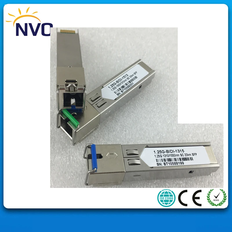 10 пара/лот 1 25G SM WDM 1310/1550 20 км LC волоконный модуль совместимый с кодом Cisco DDM BiDi