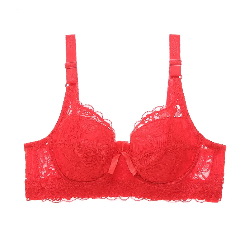 Женское кружевное нижнее белье Bralette bh большой кружевной бюстгальтер пуш-ап с