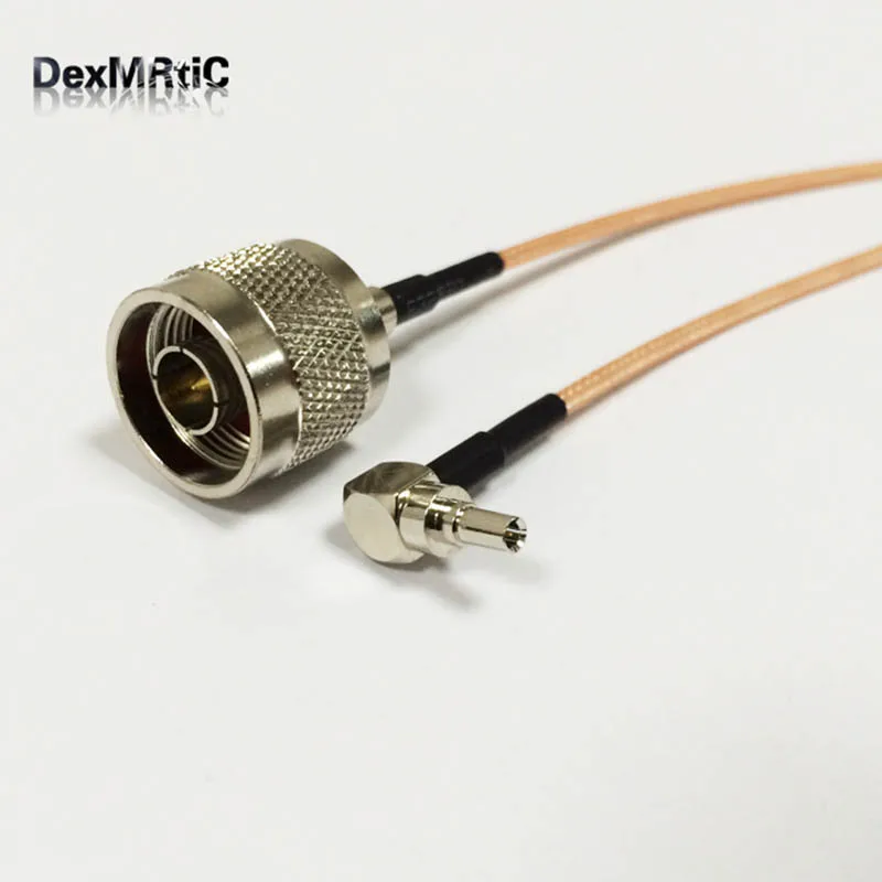 RF N переключатель CRC9 свиной хвост кабель мужской разъем Переключатель правый