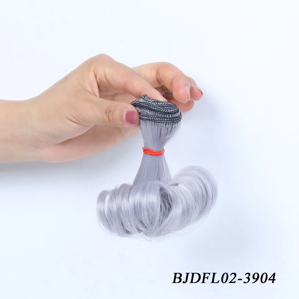 Allaosify 15 см* 100 см волнистые кукольные волосы SD AD 1/3 1/4 1/6 bjd кукла diy Волосы для BJD парики с волнистыми волосами для куклы tress волосы для кукол