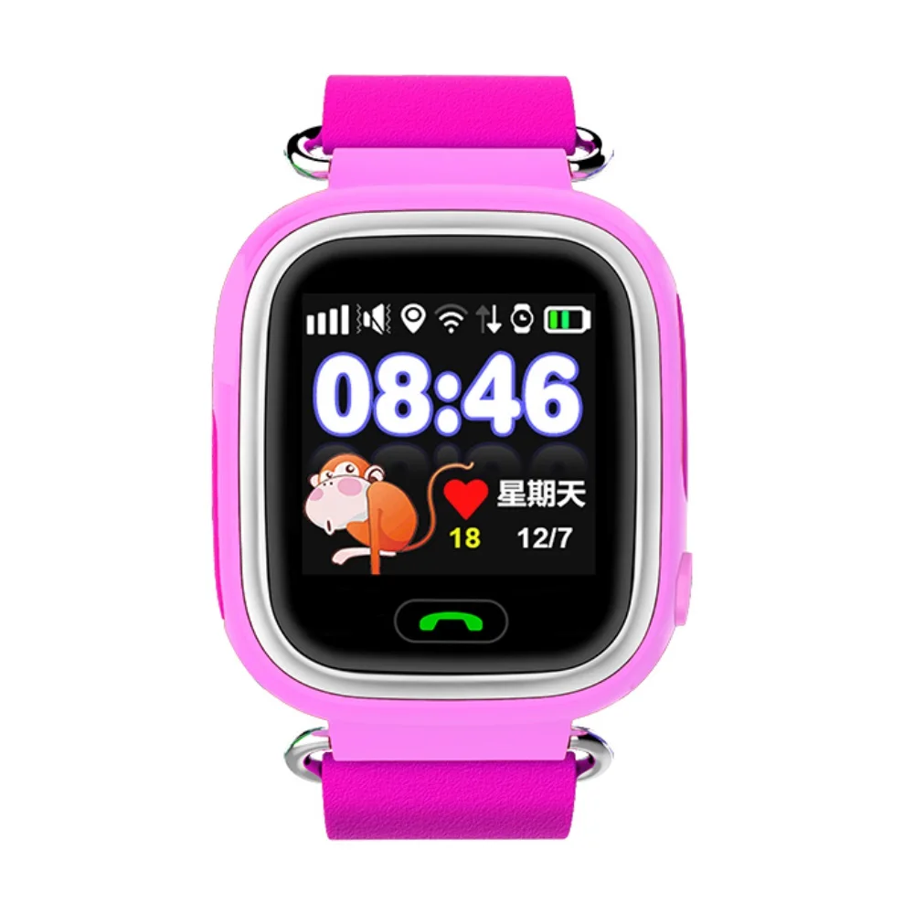 Jm12 GPS Смарт-часы детские безопасные наручные sos/GSM/WI-FI вызова локатор