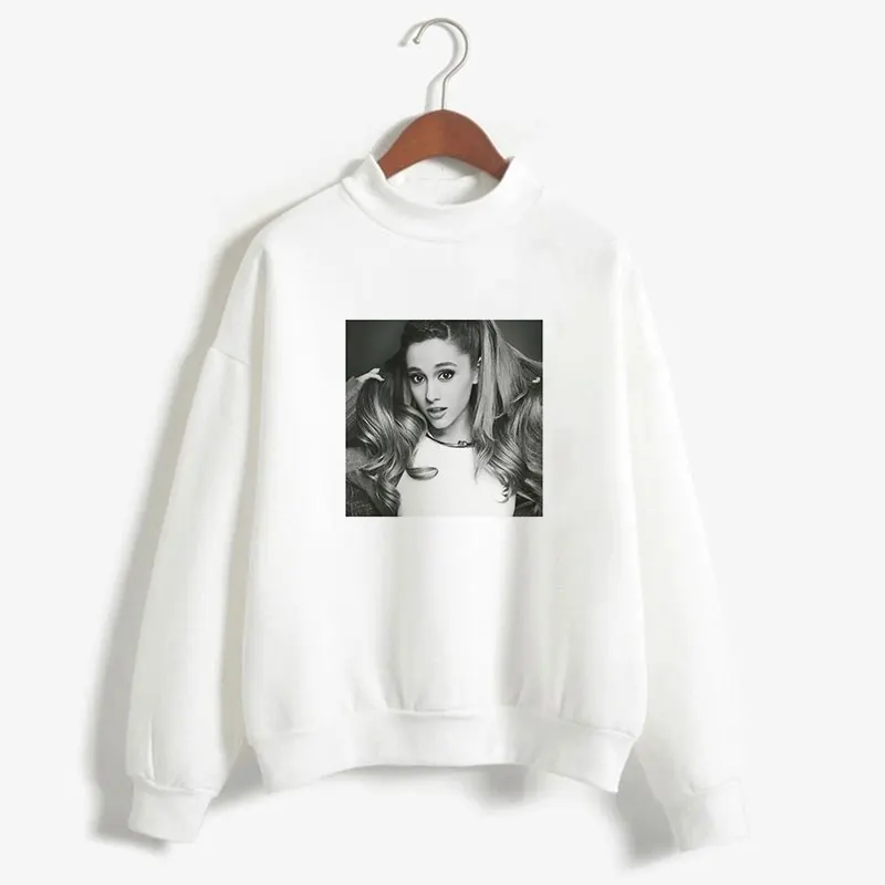Новый Модный свитшот Ariana Grande толстовка без слез уличная одежда Harajuku femmes для