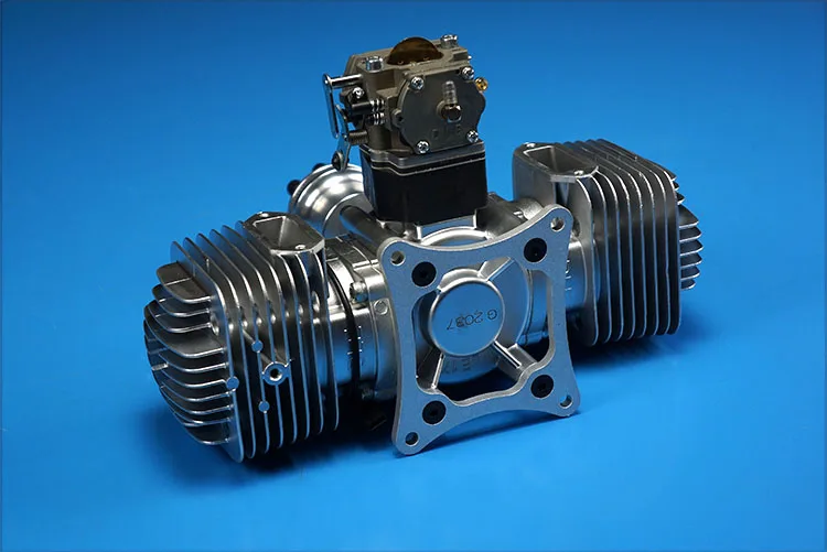 DLE170 бензинового двигателя 170CC двухцилиндровый двухтактный | Игрушки и хобби