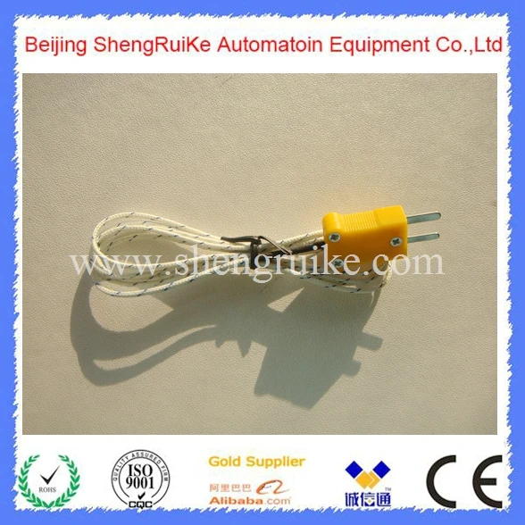 

0-400C Welding point Fiberglass K Thermocouple
