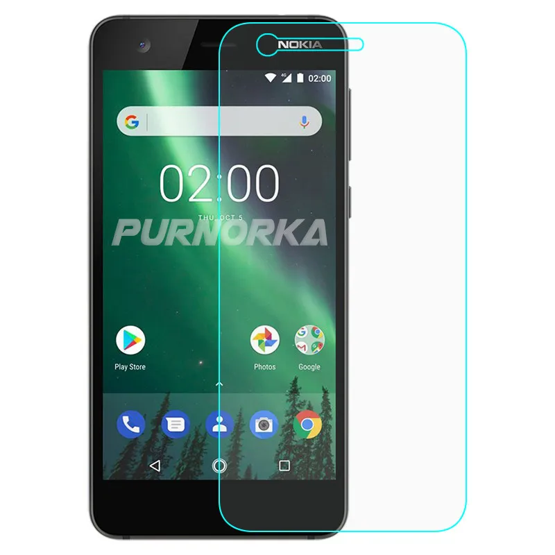 Для Nokia 2 защитное закаленное стекло для экрана 9h защитная пленка на Nokia2 TA 1007 1029 1035
