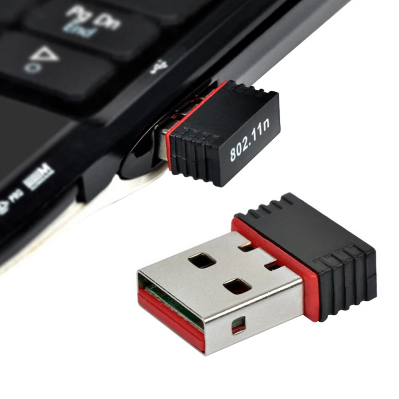 1 шт. 150 Мбит/с USB адаптер WiFi беспроводной 802.11n м Сетевая Lan Карта компьютерный
