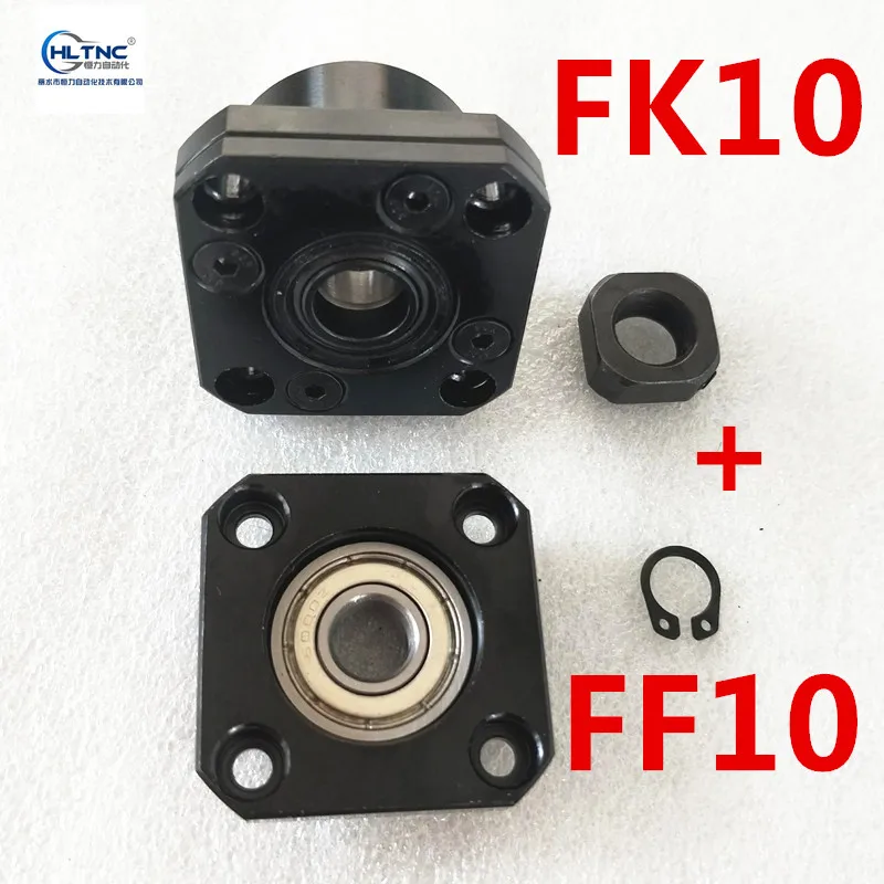 Высокое качество FK10 FF10 поддержка баллвинта SFU1204/SFU1210 шариковая винтовая пара
