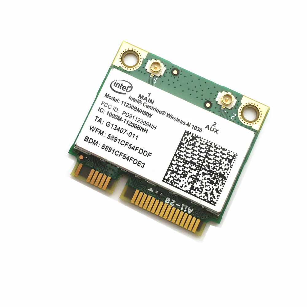 Для Centrino Wireless N Intel 1030 11230BNHMW WiFi 300M + Bluetooth BT 3 0 комбинированная карта|card cf|card openercard