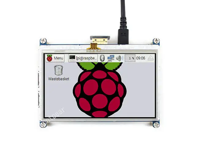Сенсорный экран Raspberry pi 4 3 дюйма HDMI LCD более умный чем 5 дюймовый ЖК дисплей и 7