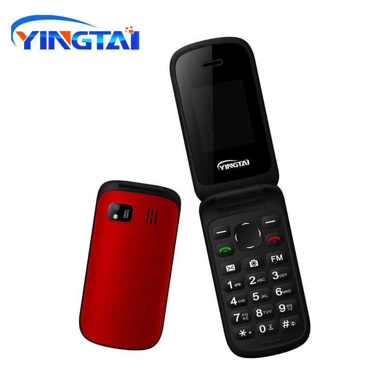 YINGTAI T26 Функция Мини флип-телефон GSM Две Sim MTK беспроводной FM качество дешевые раскладушка телефон Bluetooth