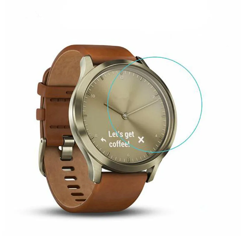 

Ultra HD Clear Protective Film Guard For Garmin Vivomove Smart Watch Toughened Display Tempered Glass Screen Protector Cover
