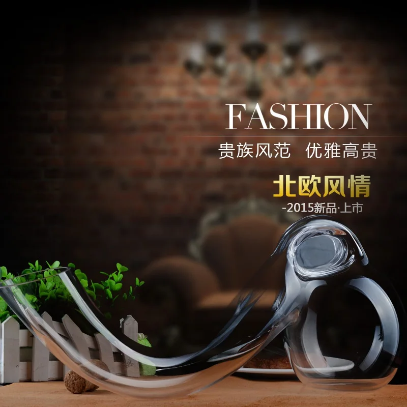 

Handmade crystal goblet glass red wine creative drinker set bottle wine