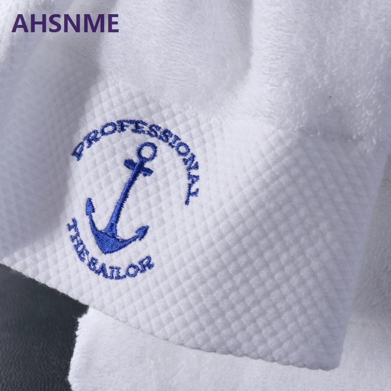 AHSNME вышитая картина пара банное Полотенца 70x140 см каждый 600 г очень большие банные Полотенца хлопок однотонная одежда пляжные Полотенца