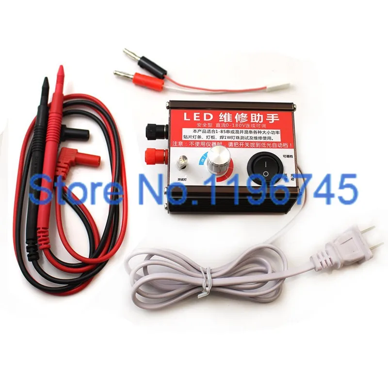 

LED Tester TV Monitor Panel Screen LED Backight Strips Lamps Detector Adjustable DC Output 0-180V