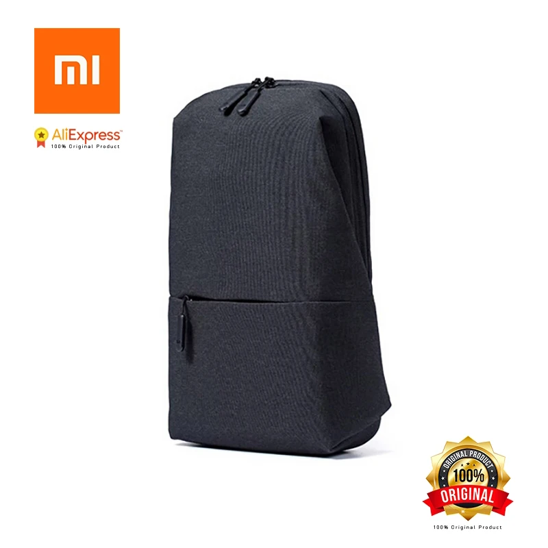 Оригинальный Xiaomi Рюкзак Слинг Сумка для отдыха Грудь пакет маленький размер