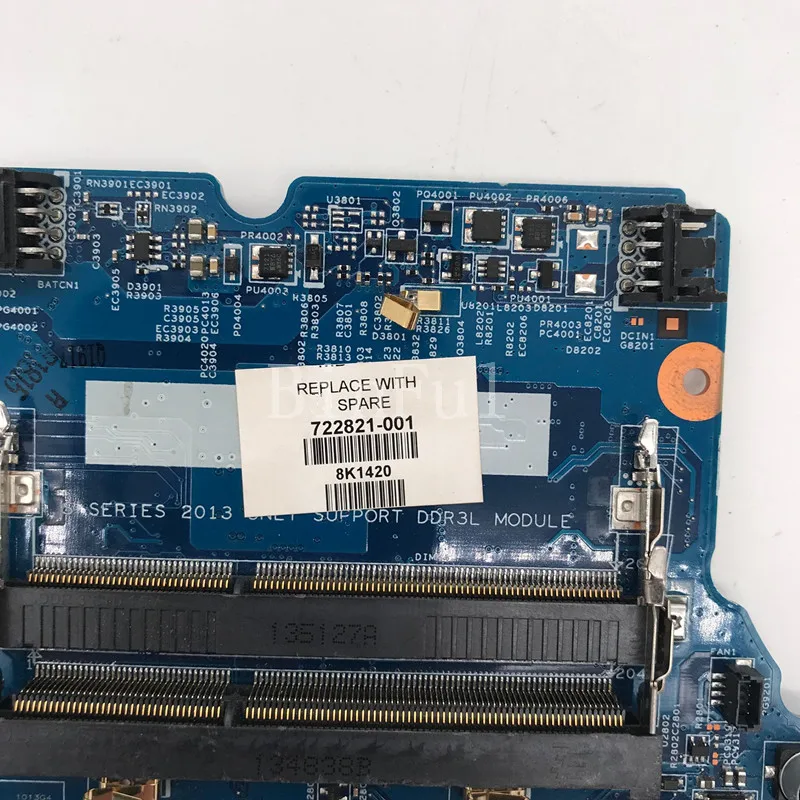 Высококачественная материнская плата для ноутбука 455 G1 722821-001 722821-501 722821-601 12240-1