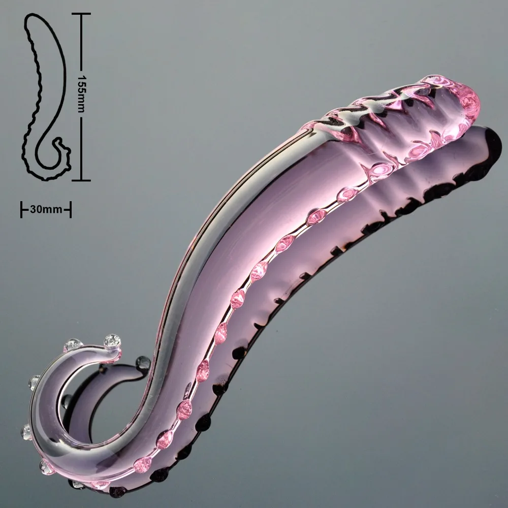 30 мм розовая секс игрушка для взрослых геев женщин и мужчин стеклянный