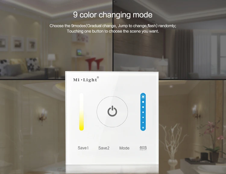 Новая светильник Mi светодиодный контроллер сенсорный переключатель панель