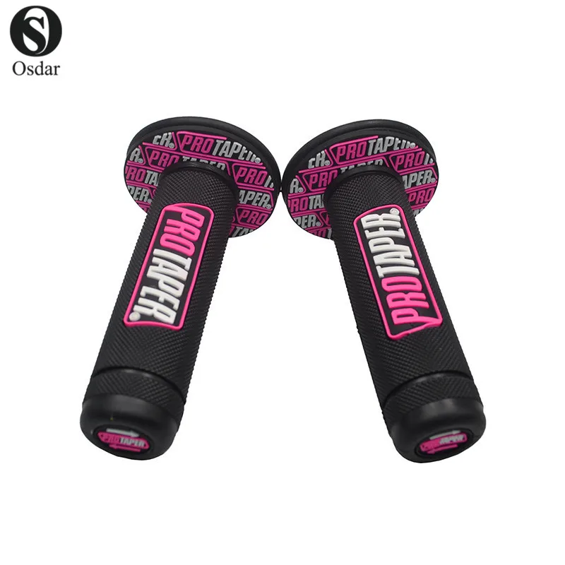 PRO TAPER Motorcycle Protaper Grips motocross Grip Handle Bar DIRT PIT BIKE 7/8&quot HANDLEBAR RUBBER GEL Dual Density MX Grips| |