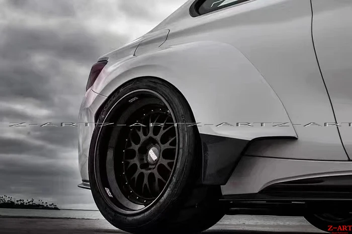 Z ART углеродное волокно тела комплект для BMW M2 2015 2017 PSM тюнинг пакет F87 расширителей