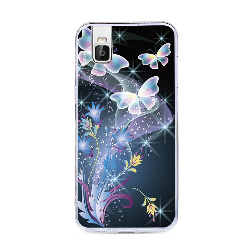 Lamo чехол, силиконовый мультяшный чехол для телефона huawei Honor 7i, чехол с цветочным принтом для huawei 7i Shot X ShotX ath-ul01, чехол на заднюю панель s