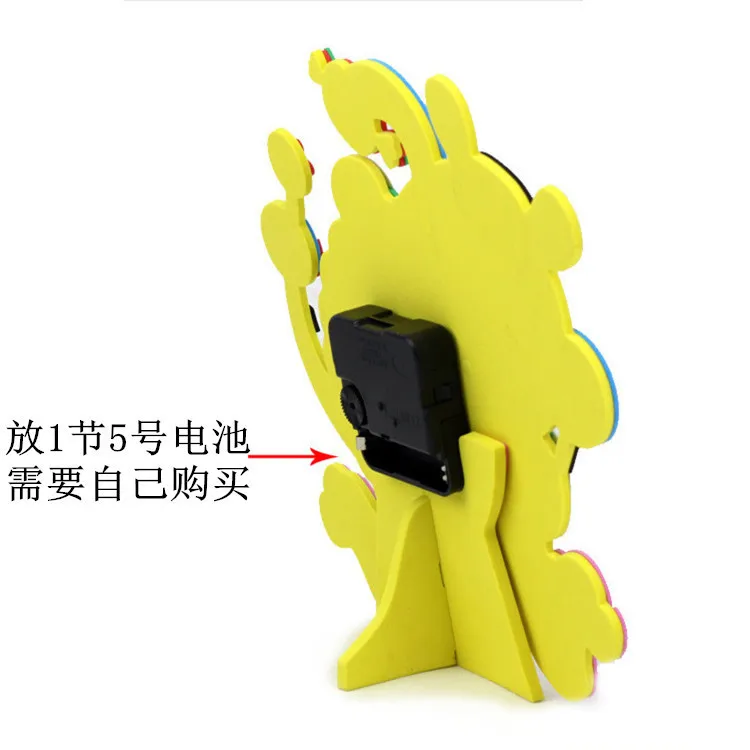 Часы из ЭВА оригинальные детские часы серии O сделай сам Ручные Цифровые и