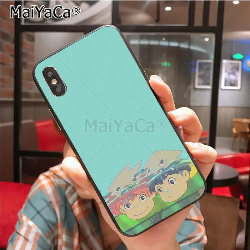 Чехол для телефона Ponyo iphone 11 12 Pro X XS XR MAX 7plus 6 6s 7 8 8Plus 5 12mini | Мобильные телефоны и
