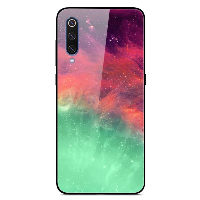 48 Для Xiaomi mi 9 SE mi 9SE чехол mi 9SE модная задняя крышка из закаленного стекла жесткий чехол для телефона s для Xiaomi mi 9 mi 9 чехол mi CC9 9 Lite - Цвет: 48