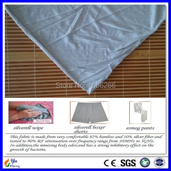 

YSILVER76# Anti-bacterial bamboo fiber fabric / Silver fiber fabric