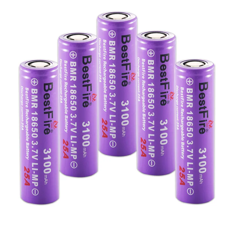 18650 литий ионная аккумуляторная батарея 3 7 V 25A 3100mAh для Eleaf iStick Pico N007|18650 battery|rechargeable