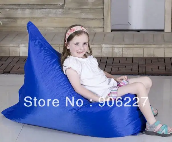 The original!! Junior Cobalt beanbag chair, children recline