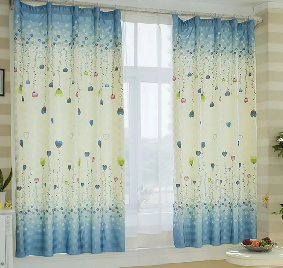 2 метра высокий занавес законченный зазор волна короткое окно половина спальни