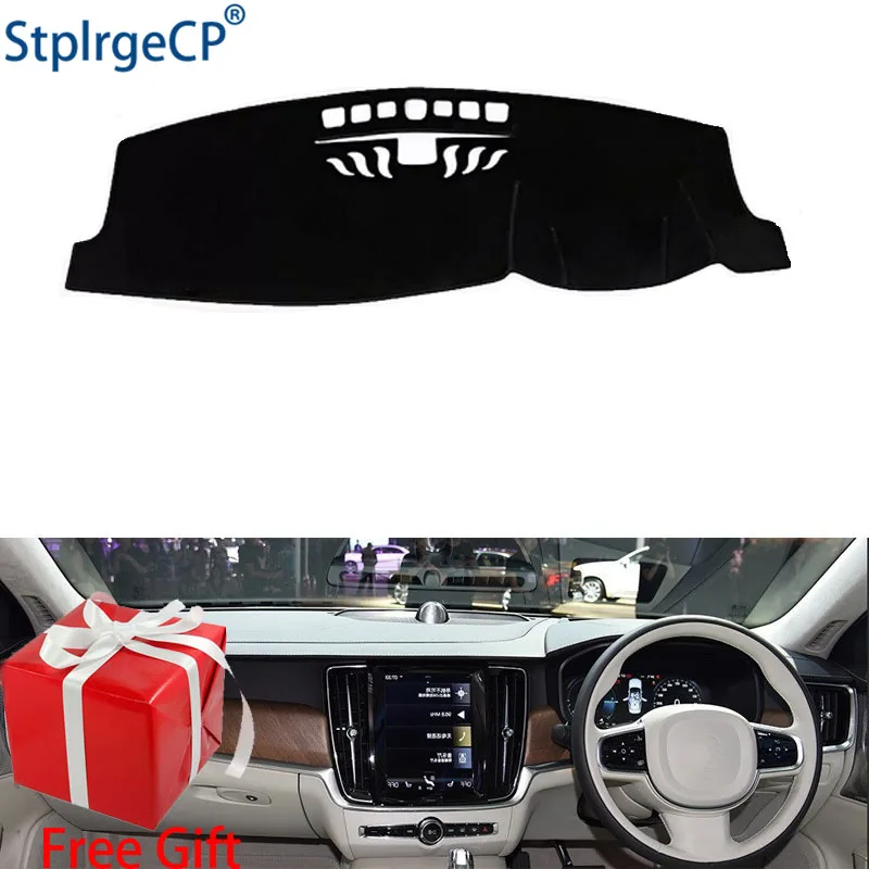 Крышка приборной панели автомобиля коврик для volvo S90 T4 T5 T8 2013 2014 2019 правый руль Dashmat