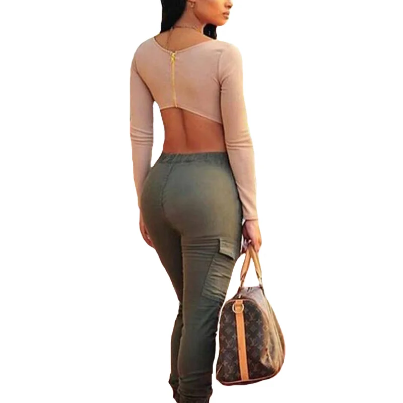 

Брюки-Карандаш VIIANLES женские, повседневные спортивные штаны, уличная одежда, эластичные осенние брюки болотного цвета с Кулиской