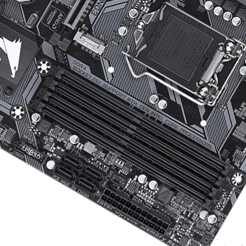 GIGABYTE GA B360M AORUS игровая 3 настольная материнская плата LGA1151 i3 i5 i7 DDR4 64G M.2 Micro