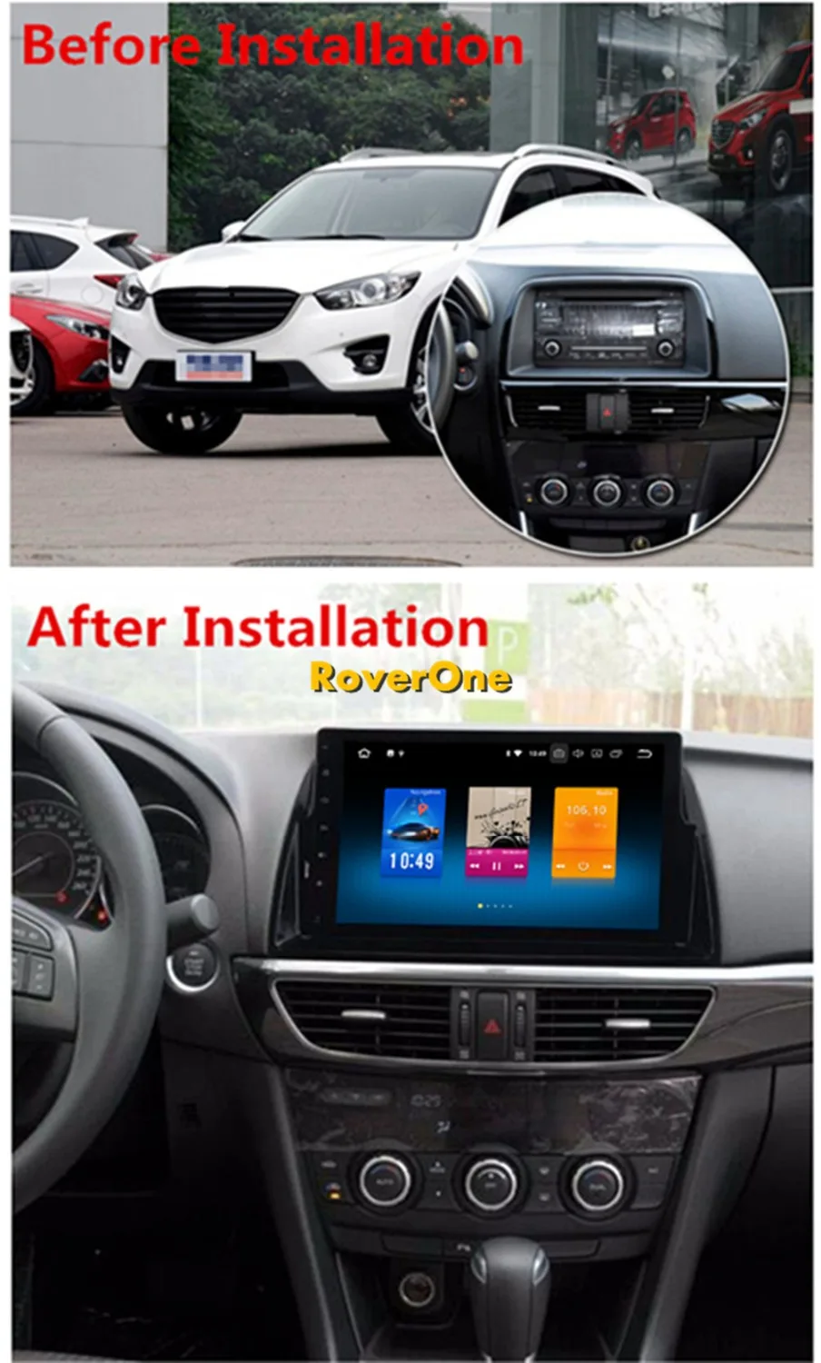 Android 9,0 для Mazda CX5 CX 5 CX-5 2013 10,2 ''Автомобильный мультимедийный плеер Радио Стерео gps-навигация Авторадио головное устройство