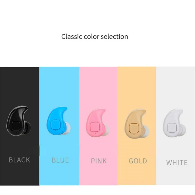 Водонепроницаемые беспроводные мини-наушники Bluetooth скрытая невидимая