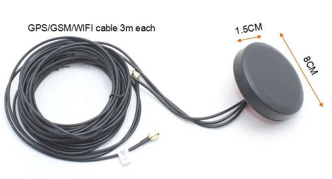 Автомобильная GPS антенна + WIFI GSM Комбинированная 3 в 1 работает для Gps Wifi