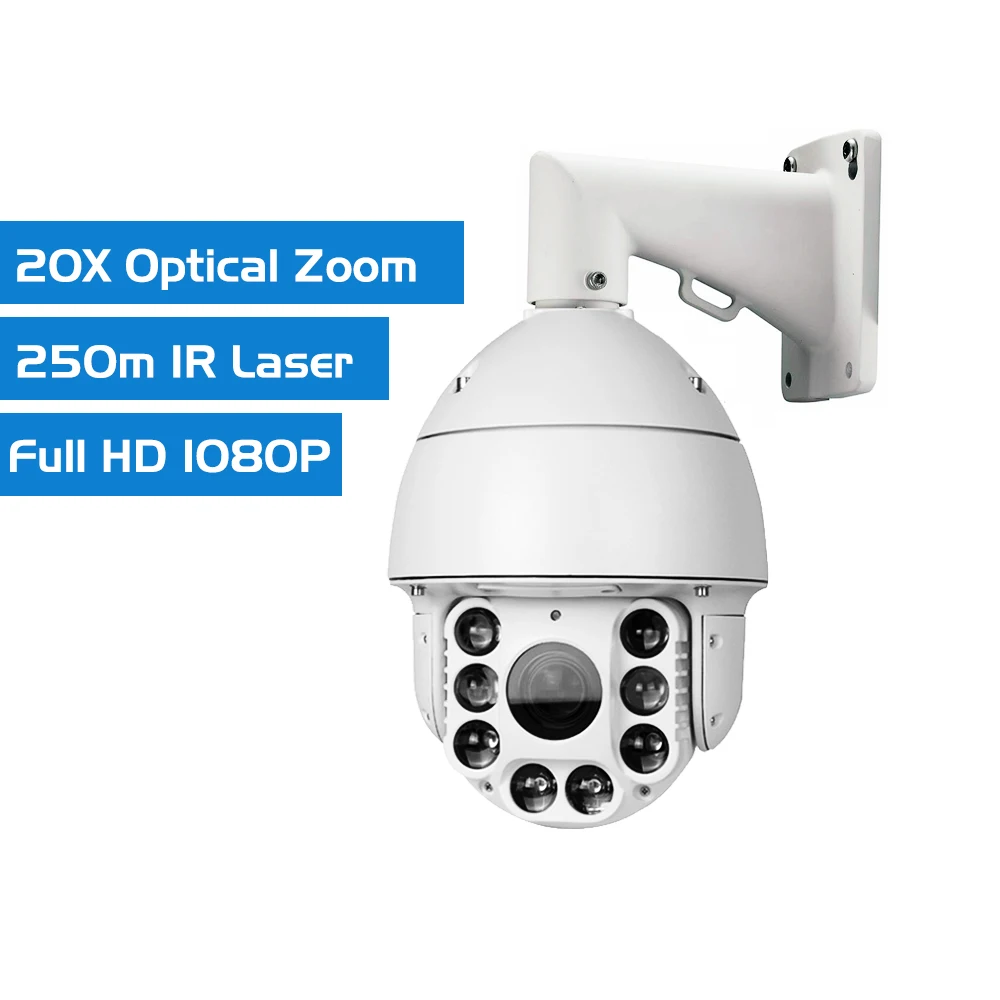 Купольная инфракрасная камера видеонаблюдения sony IMX322 1080р Full HD 2 мегапиксельная IP