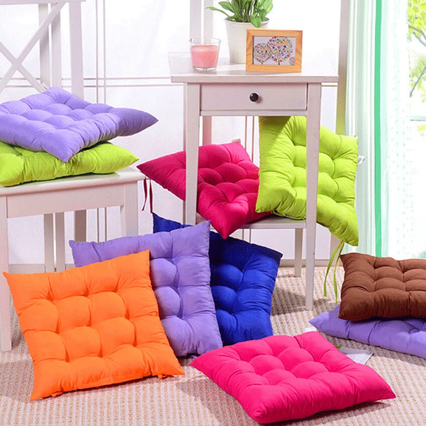 Красивые яркие цвета подушка для сидения Coussin в горошек S домашний декор новые