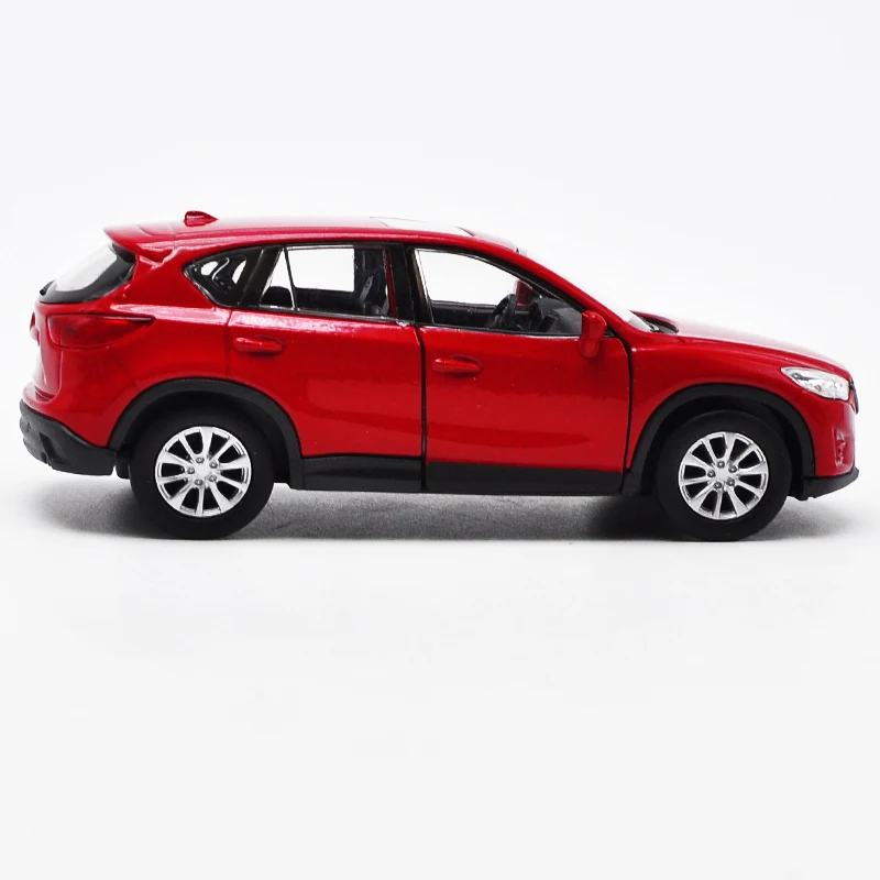 Высокая имитация 1:36 Масштаб Mazda CX-5 Сплав Вытяните назад Mazda автомобили модель открытая дверь Модель игрушки коллекция