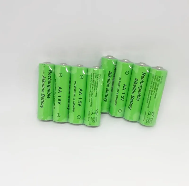 Cncool 8 pack новый бренд щелочных Перезаряжаемые аккумуляторной батареи 1 5 В AA 3000 мАч +