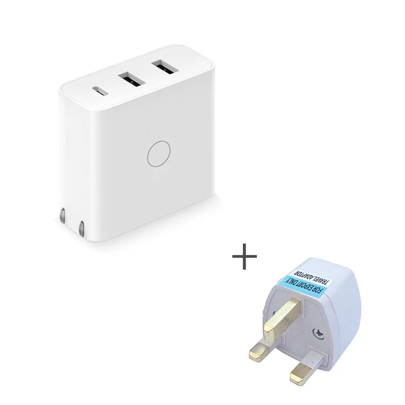 AU 65 Вт портативное USB быстрое зарядное устройство USB зарядное устройство настенное зарядное устройство для мобильного телефона для ZMI iPhone X Pad Mookbook Xiaomi Laptop US EU AU Plug - Тип штекера: AU