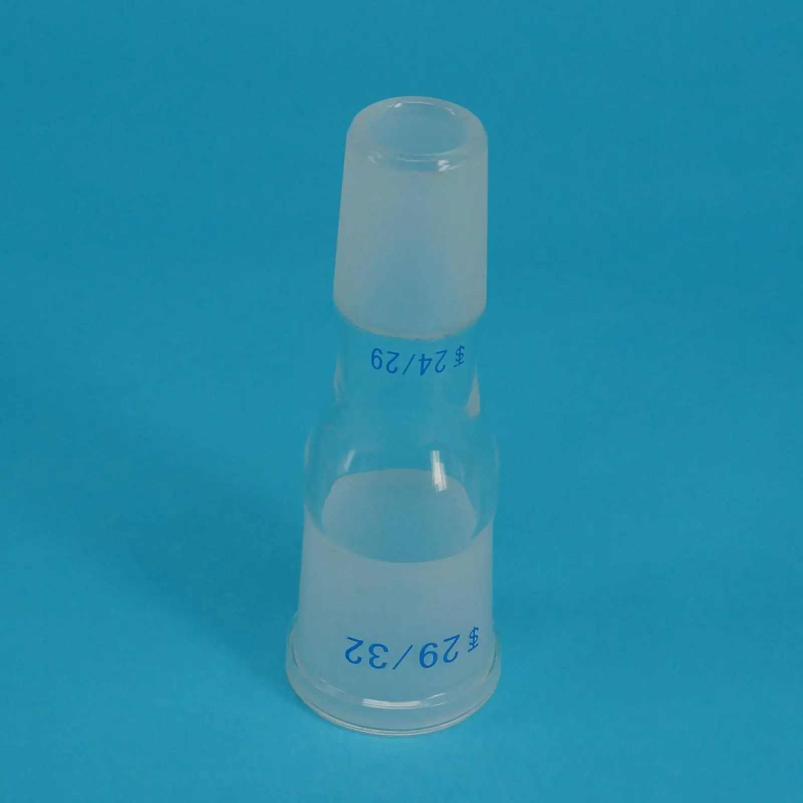 

29/32 Female to 24/29 Male Glass Joint Glass Reducing Transfer Adapter Glassware Laboratory