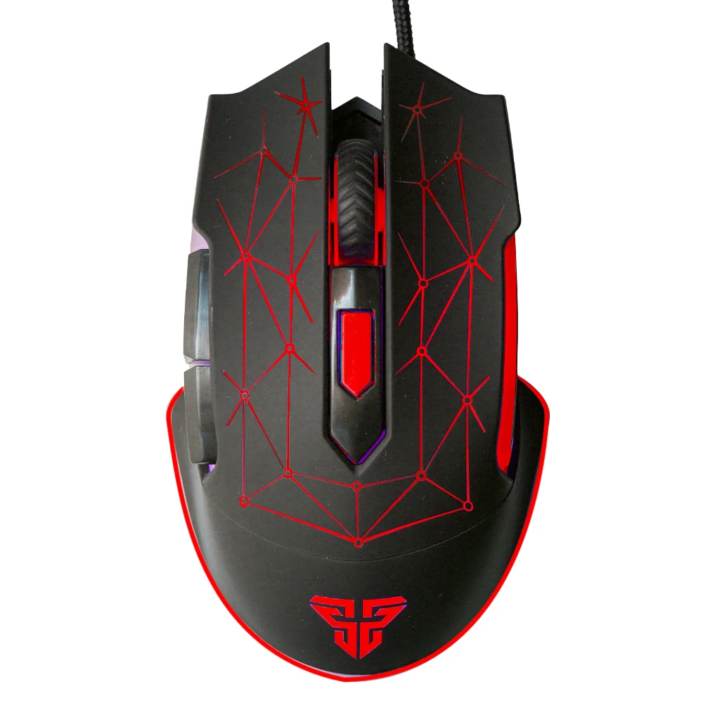 FANTECH X7 игровая мышь и коврик для мыши Регулируемый 4800 dpi 6 кнопок RGB необходимый эргономичный коврик для мыши нескользящий коврик для мыши геймер