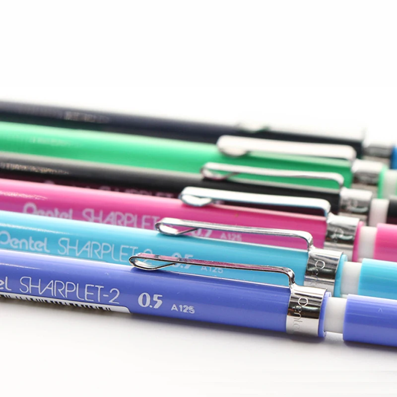 1 шт. автоматический механический карандаш простой конфетных цветов для занятий
